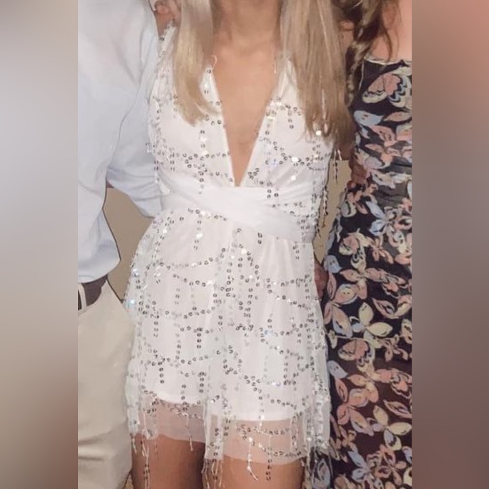 Lucy in the sky romper XS